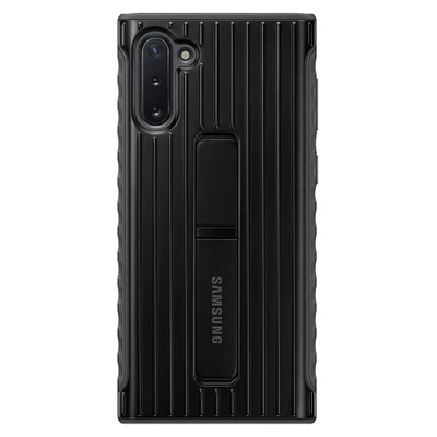 Capa Militar Anti Impacto Samsung Galaxy Note 10, 6.3 Pol Protective Standing, N970, Preta