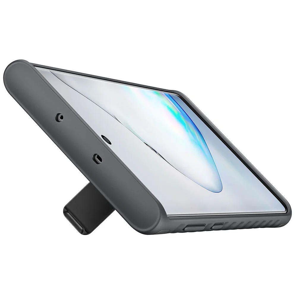Imagem 3 de 5 do produto Capa Militar Anti Impacto Samsung Galaxy Note 10, 6.3 Pol Protective Standing, N970, Preta