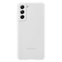 Capa Samsung Galaxy S21 Fe, 6.4 Pol, Silicone Cover, G990, Branca