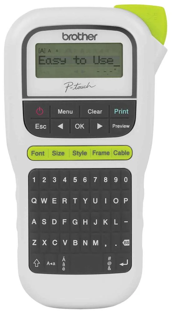 Imagem 2 de 5 do produto Rotulador Eletônico Brother  Pt-h110, Com 3 Fitas