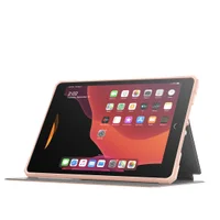 Capa Infiland Anti Impacto Para Ipad 9 10.2 Pol 2021 A2602 A2603 Com Função Wake Sleep Tela: 10.2 Pol,Cor:rosa.