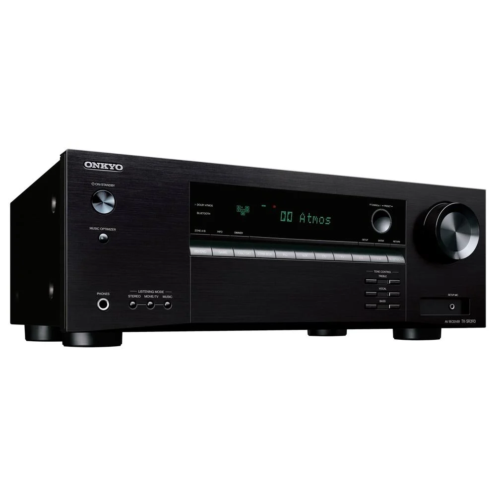 Receiver Onkyo TXSR393 52 Canais 4k HDR KaBuM