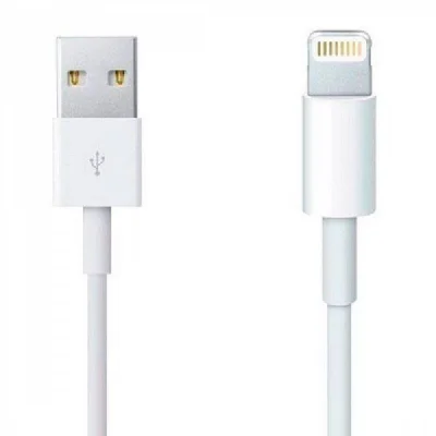 Cabo Apple Adaptador USB MQUE2BZ/A Lightning p/ iPhone, 1m