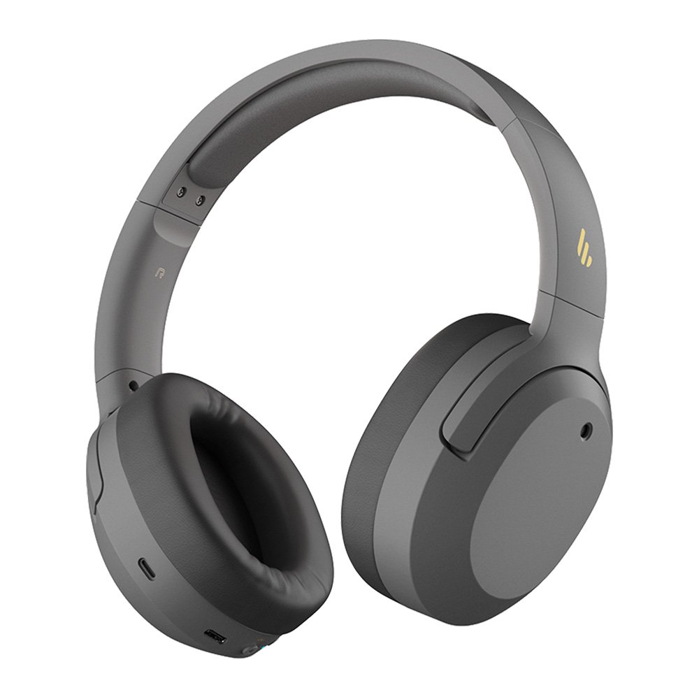 Headphone Sem fio Edifier, Bluetooth, Com Cancelamento De Ruído E Microfone, Bateria 49 horas, Cinza - W820NB
