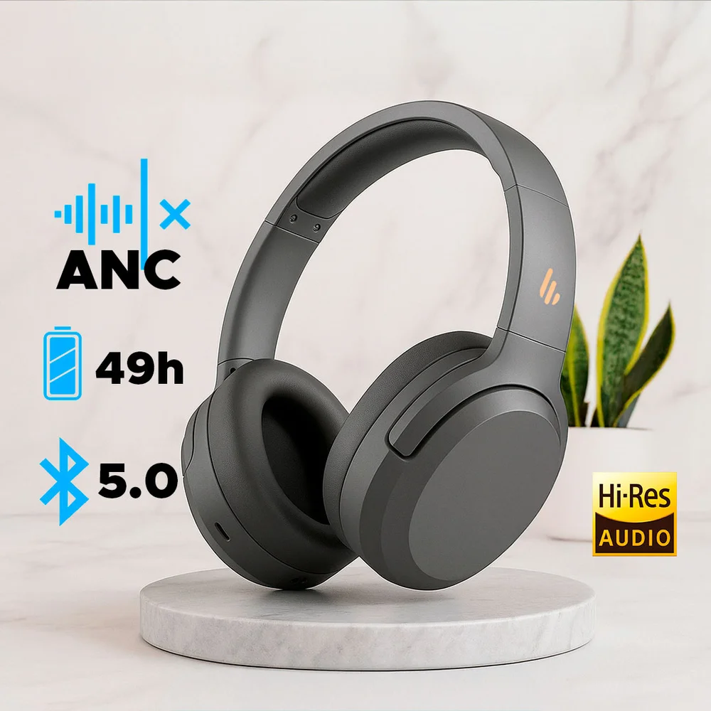 Headphone Sem fio Edifier Bluetooth Com