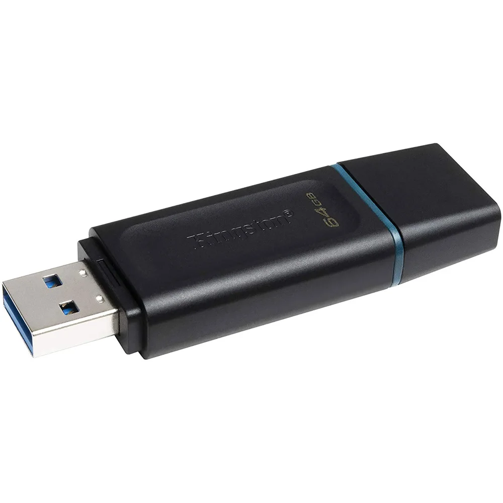 Imagem 2 de 4 do produto Pendrive 64GB Kingston USB 3.2, Datatraveler Exodia DTX/64 Gen 1..