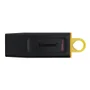 Pen Drive Datatraveler Exodia 128gb Kingston Preto/amarelo.