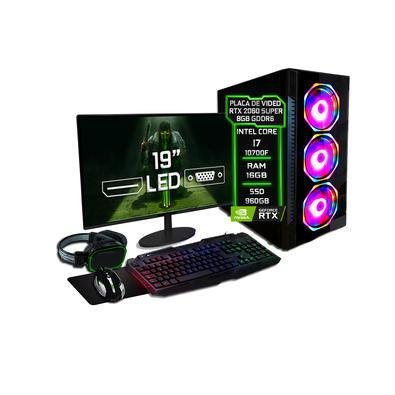 Pc Gamer Completo I7 16GB RTX 2060 S 8GB SSD