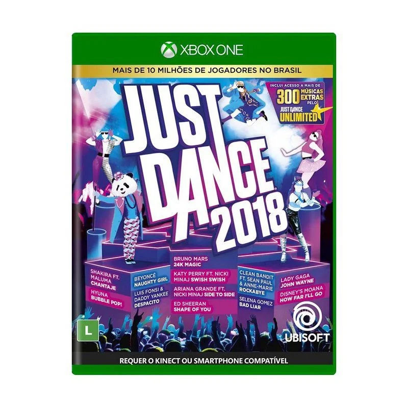 Jogo Just Dance 2018 - Xbox One Jogo Just Dance 2018 - Xbox One