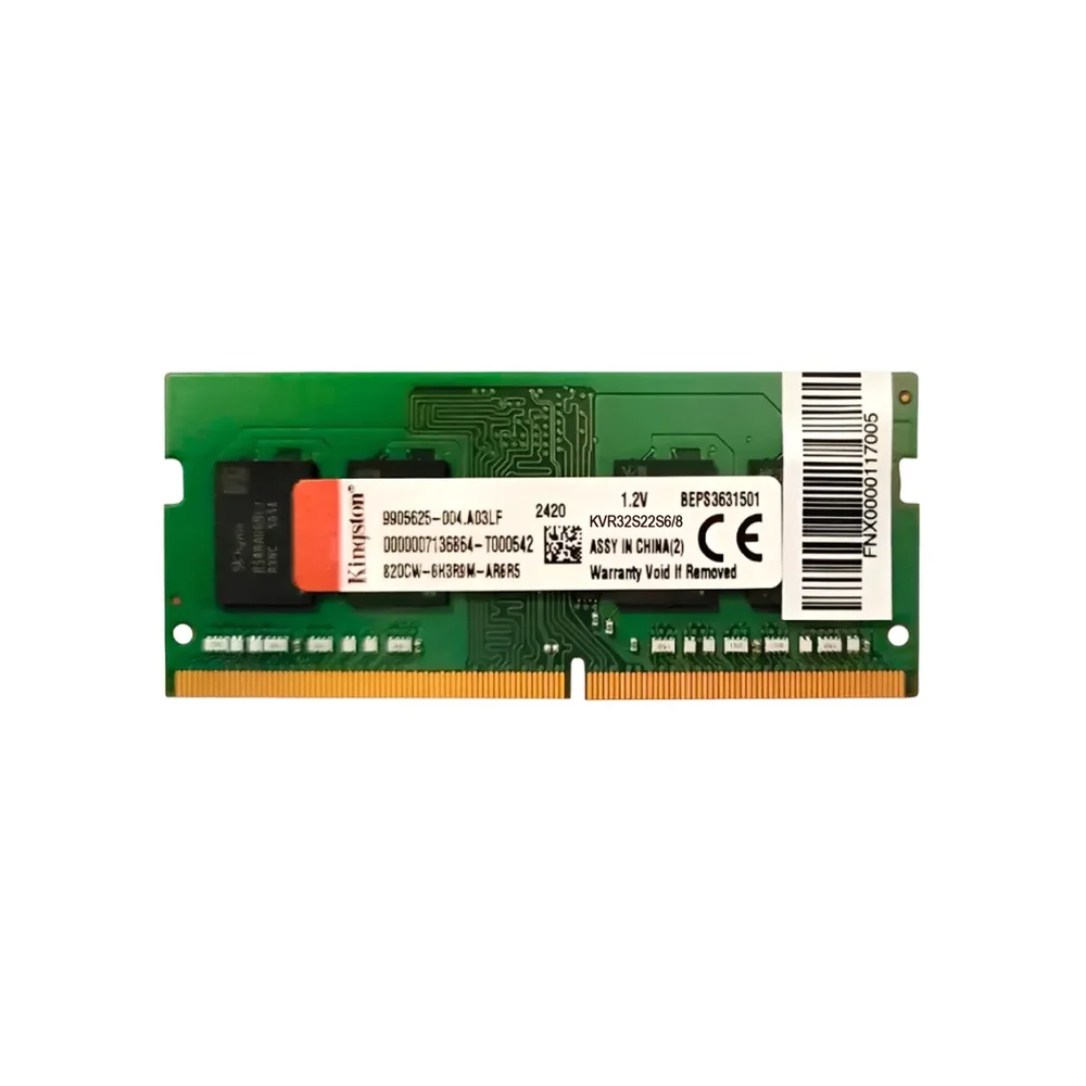 Imagem 3 de 5 do produto Memória Kingston SODIMM, 8GB, 3200MHz, DDR4, 1.2V - KVR32S22S6/8