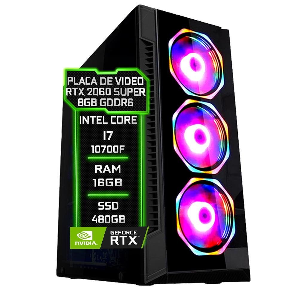 CPU Core i7-10700F/RTX2060SUPER Amazon.com: iBUYPOWER Gaming PC Computer Desktop 1000iV2