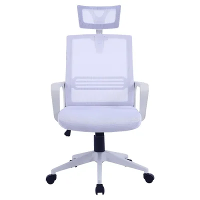 Cadeira Office Maxoffice, Até 120KG, Ergonômica, Branco