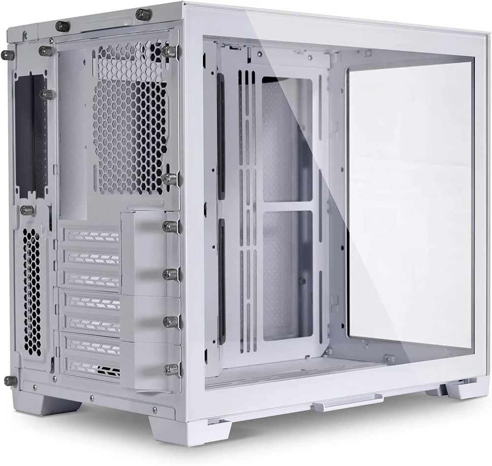 Imagem 2 de 5 do produto Gabinete Gamer Dynamic Mini, O11, Branco, Neve