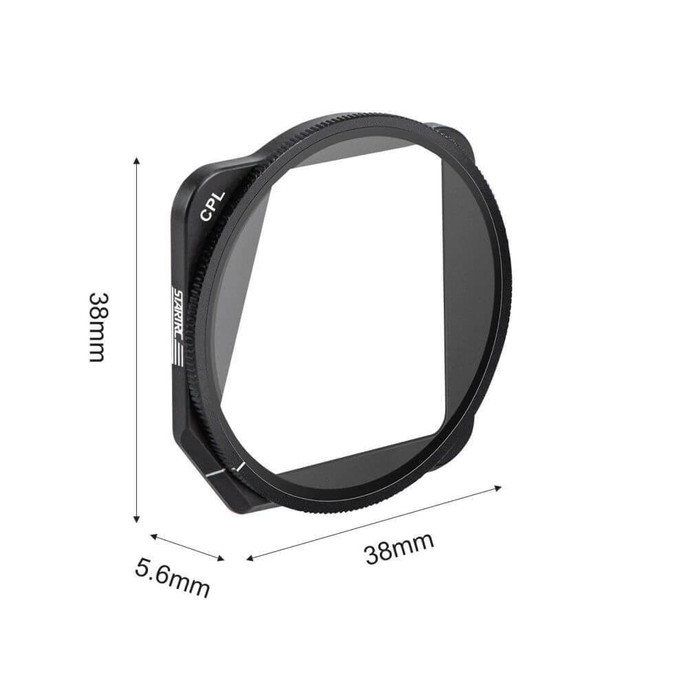 Imagem 3 de 5 do produto Filtro Cpl Polarizador Para Drone Dji Mavic 3 - Startrc