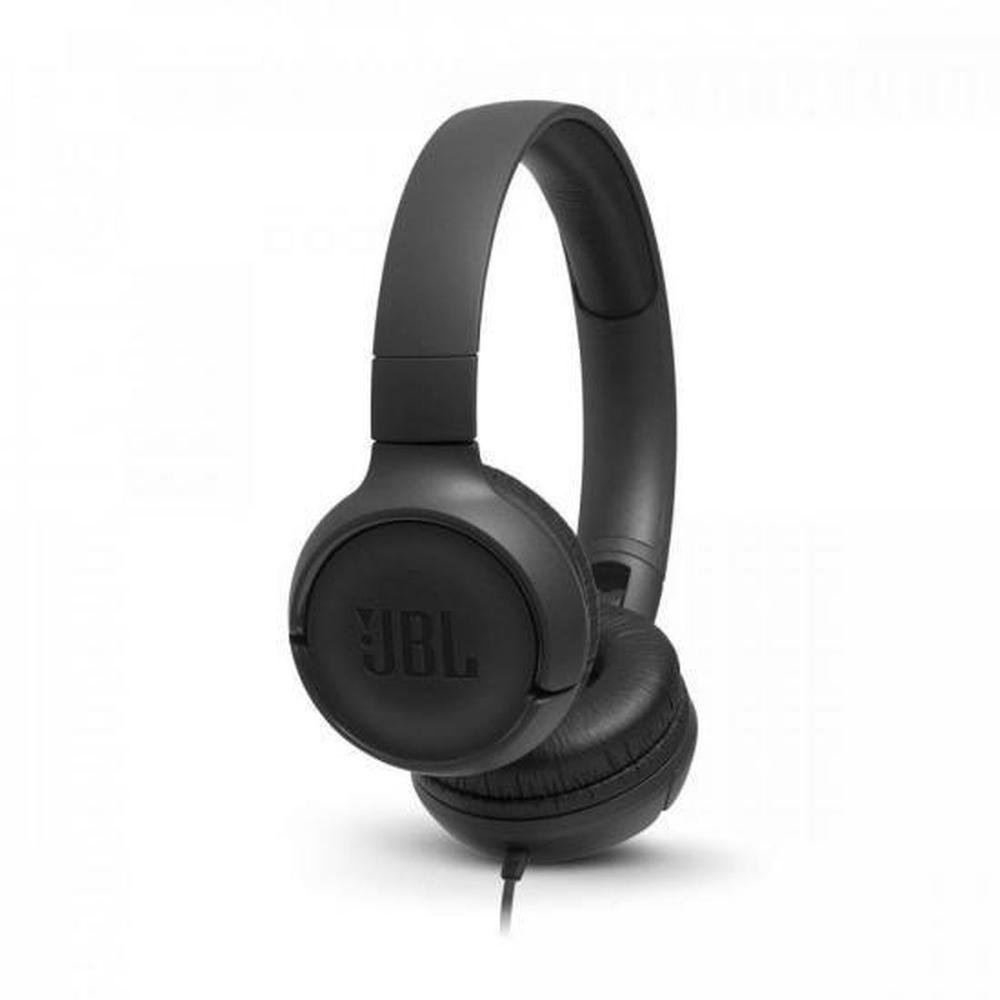 Fone com Microfone Headset Dobrável Branco, JBL TUNE 500 WHT (P3)