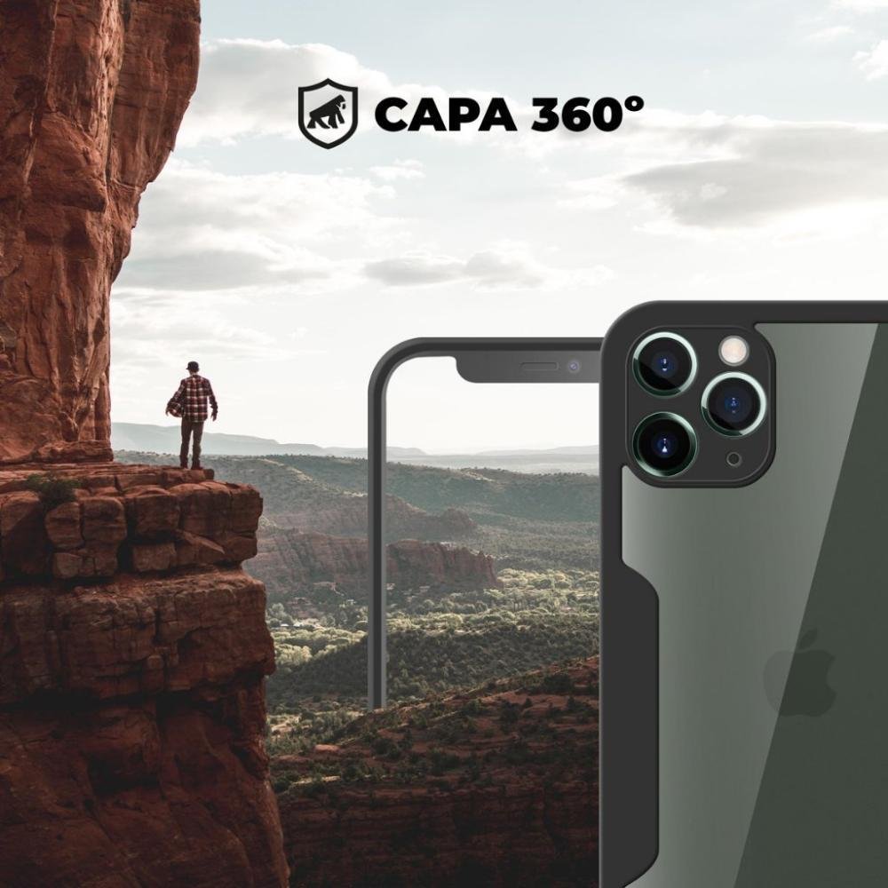 Imagem 4 de 5 do produto Capa 360 Para Iphone 11 Pro Max - Preta - Gshield