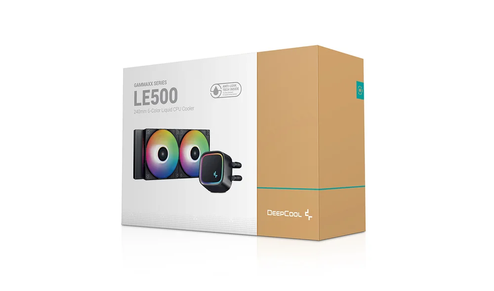 Imagem 3 de 3 do produto Water Cooler DeepCool LE500, RGB, 240mm, Intel e AMD - R-LE500-BKLNMC-G-1