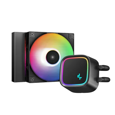 Water Cooler DeepCool GAMMAXX LE300, RGB, 120mm, Preto - R-LE300-BKLNMC-G-1