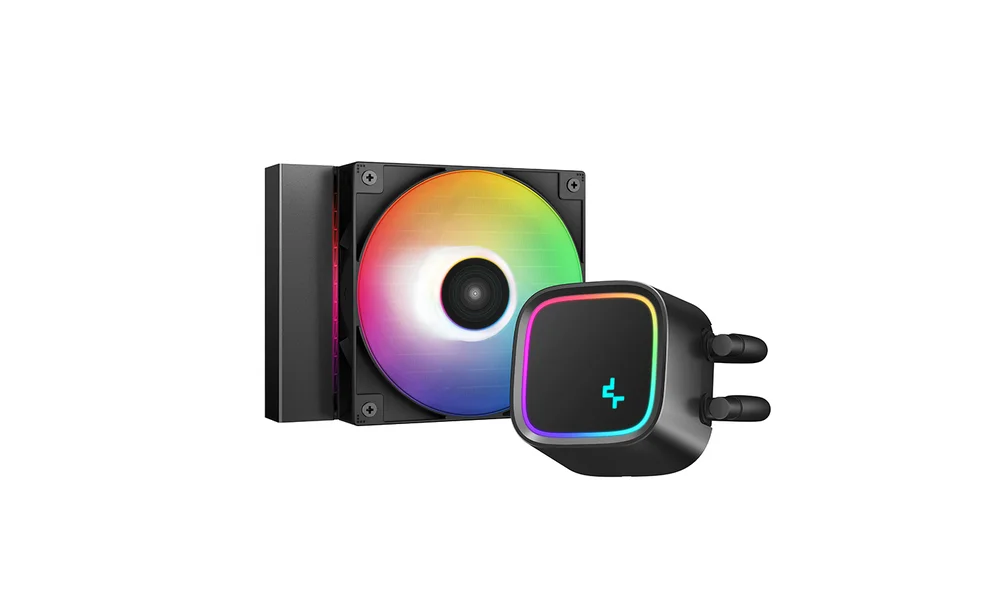 Water Cooler DeepCool GAMMAXX LE300, RGB, 120mm, Preto - R-LE300-BKLNMC-G-1