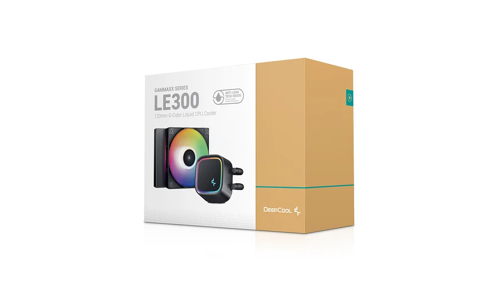 Imagem 5 de 5 do produto Water Cooler DeepCool GAMMAXX LE300, RGB, 120mm, Preto - R-LE300-BKLNMC-G-1