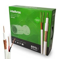 Cabo Cftv Intelbras FC80CXX 4mm + 2px26 Awg 100m Fast Cam Fc80cbr