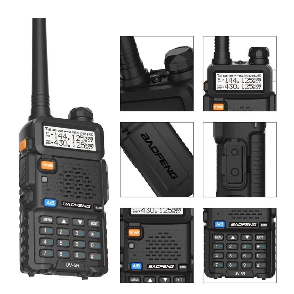 Imagem 2 de 5 do produto Rádio Comunicador Baofeng Walkie Talkie, Ht, Dual Band, Fone Uv-5r