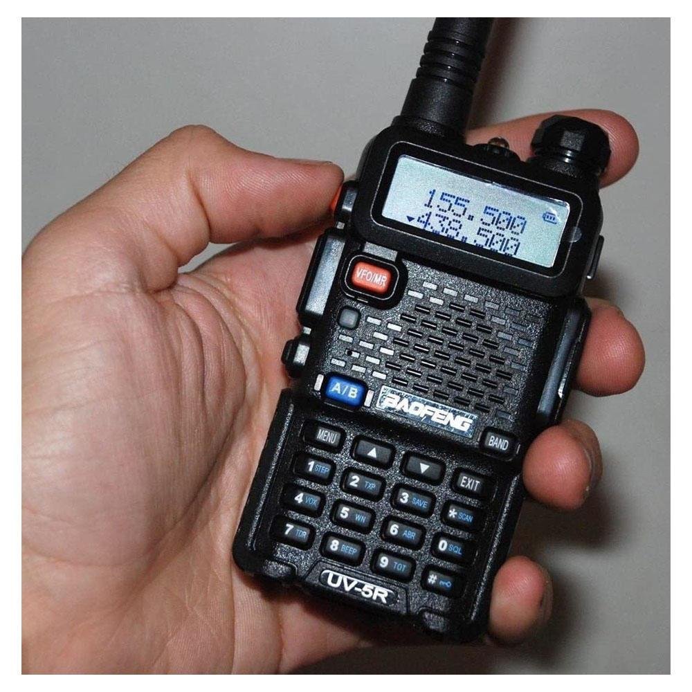 Imagem 5 de 5 do produto Rádio Comunicador Baofeng Walkie Talkie, Ht, Dual Band, Fone Uv-5r