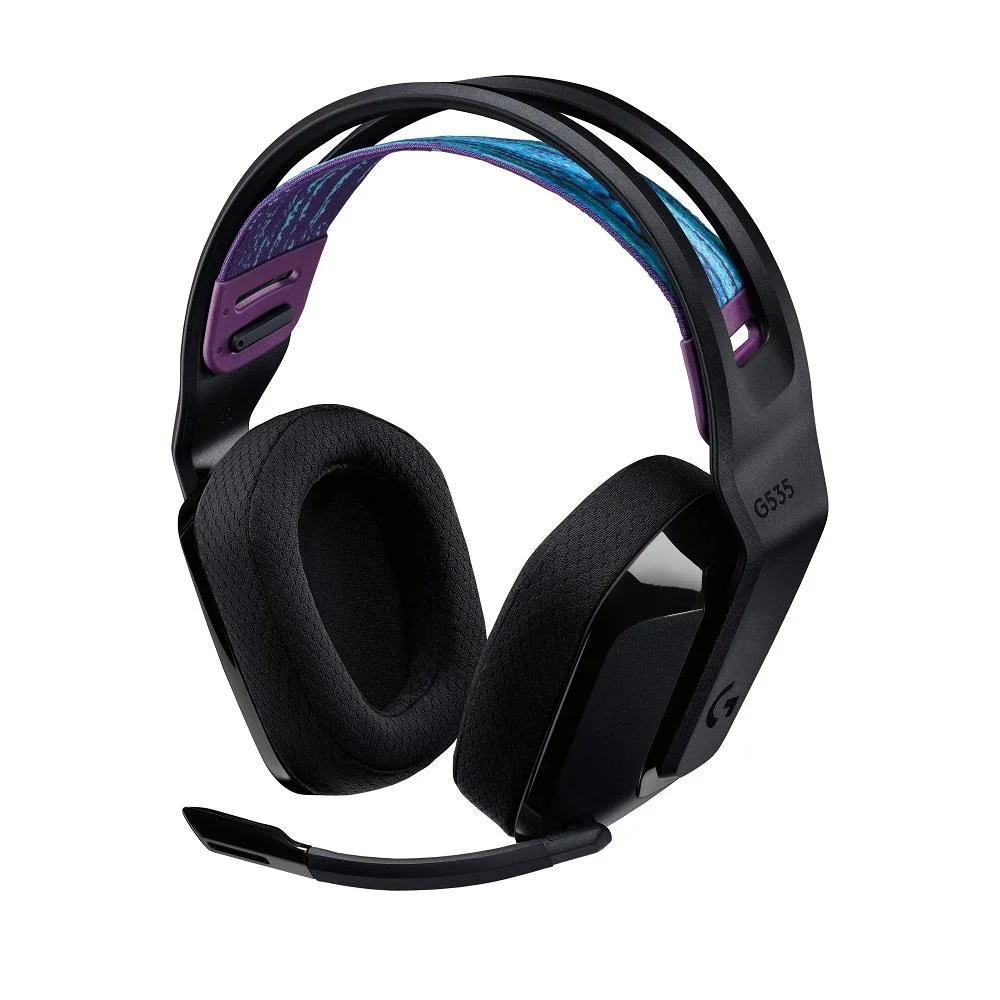 Headset Gamer Logitech G535 Sem Fio, USB Lightspeed, Microfone Flip-to-mute, PC, PS4, PS5, Drivers 4 Headset Gamer Logitech G535 Sem Fio, USB Lightspeed, Microfone Flip-to-mute, PC, PS4, PS5, Drivers 4