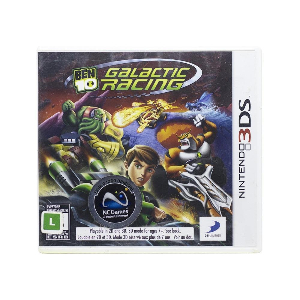 Jogo Ben 10 Galactic Racing 3DS KaBuM