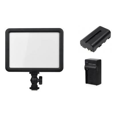 Painel De LED Godox Ledp120c, Com Bateria e Carregador