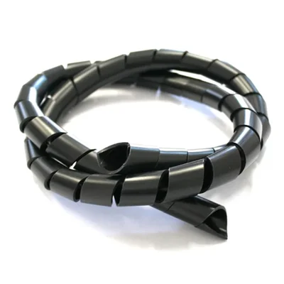 Organizador De Cabos Md9 3/4, 1.0m, Preto - Oem