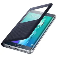 Capa Protetora Samsung S View S6 Edge Plus Flip Cover Sm-g928 Cor:azul.