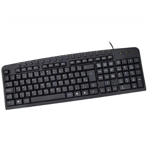 Imagem 3 de 4 do produto Teclado Kmex Padrão Abnt2, Usb, Preto - Km-3928u