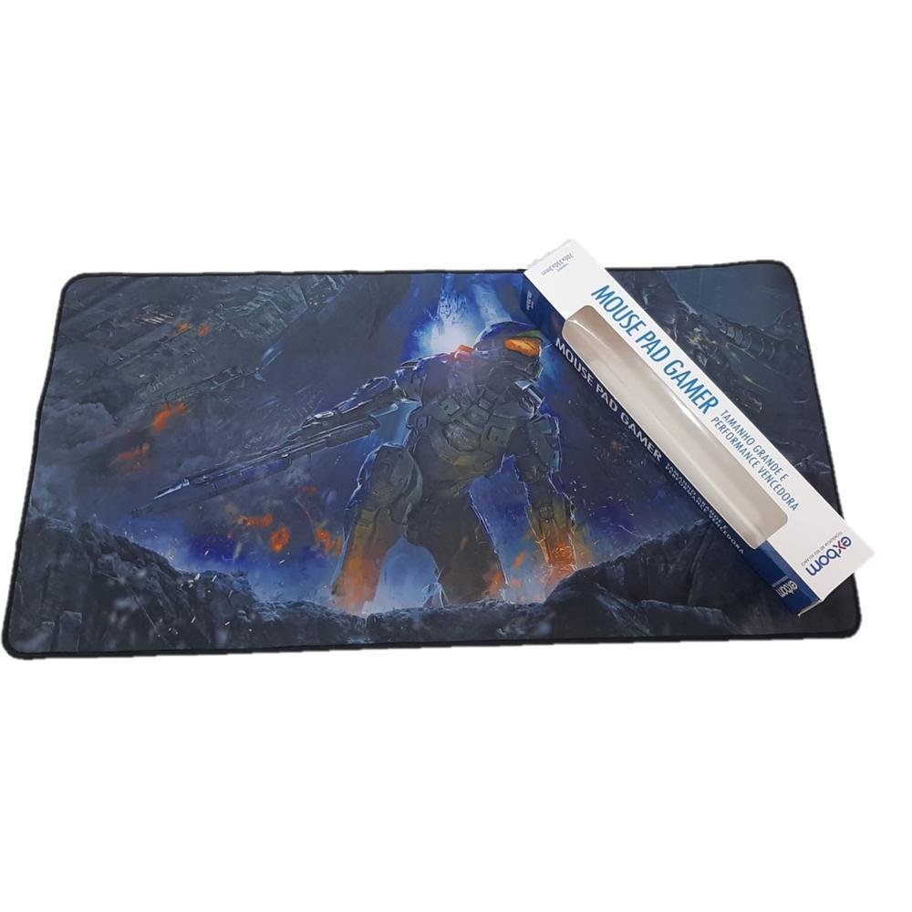 Imagem 3 de 5 do produto Mouse Pad Gamer Exbom Comandante, 70x35cm