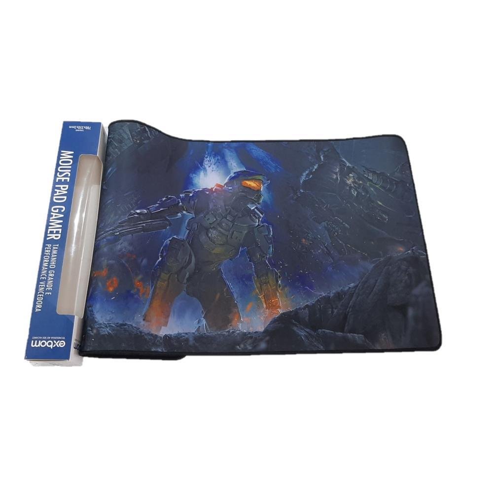 Imagem 5 de 5 do produto Mouse Pad Gamer Exbom Comandante, 70x35cm