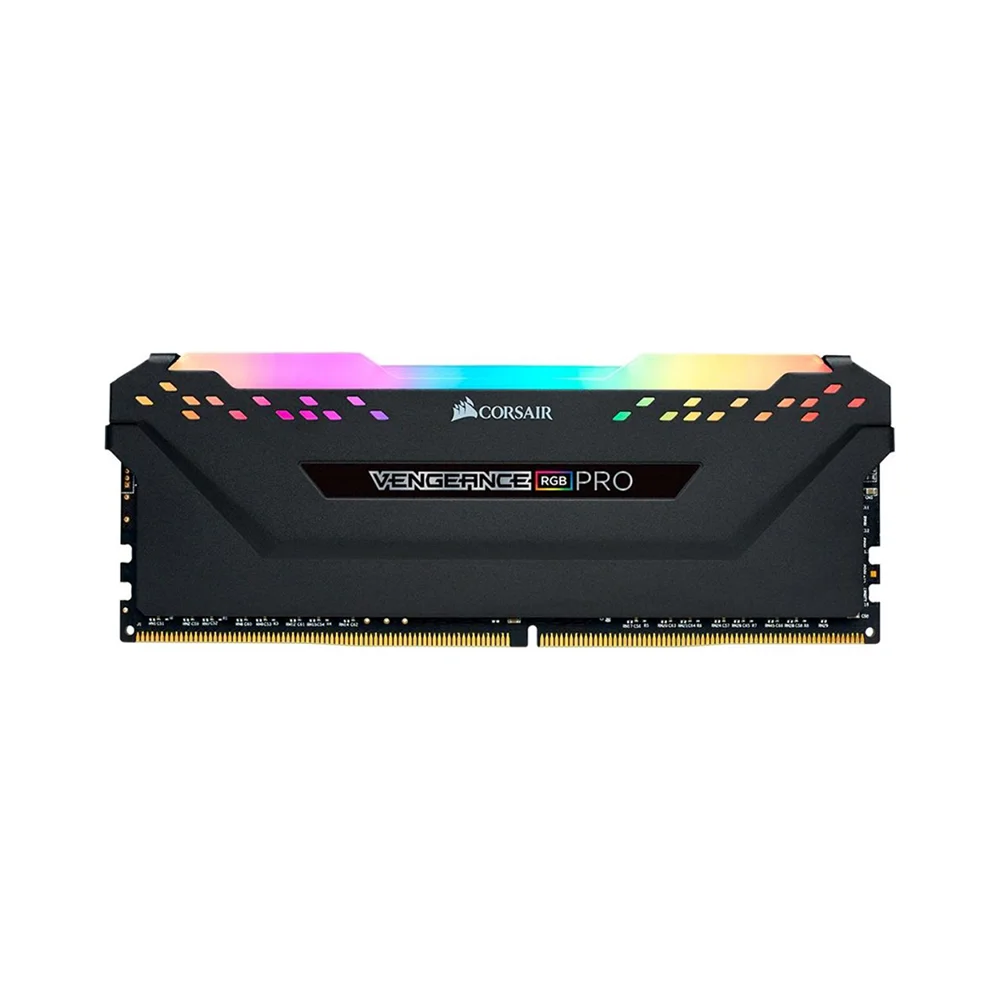 Memória Corsair Vengeance PRO, RGB, 8GB, 3200MHz, DDR4, Preta