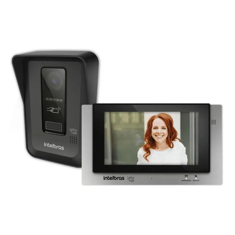 Imagem 5 de 5 do produto Video Porteiro Intelbras Wi-fi Allo Wt7 Lite 4520058..
