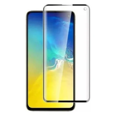 Película Gel Xs Premium, Para Samsung Galaxy S10 Plus G975, Com Borda Preta