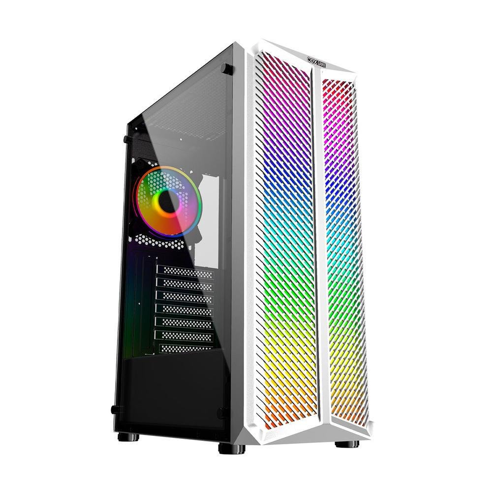 Gabinete Gamer Gamemax Infinit M908 Branco 3 Fans Led Rgb