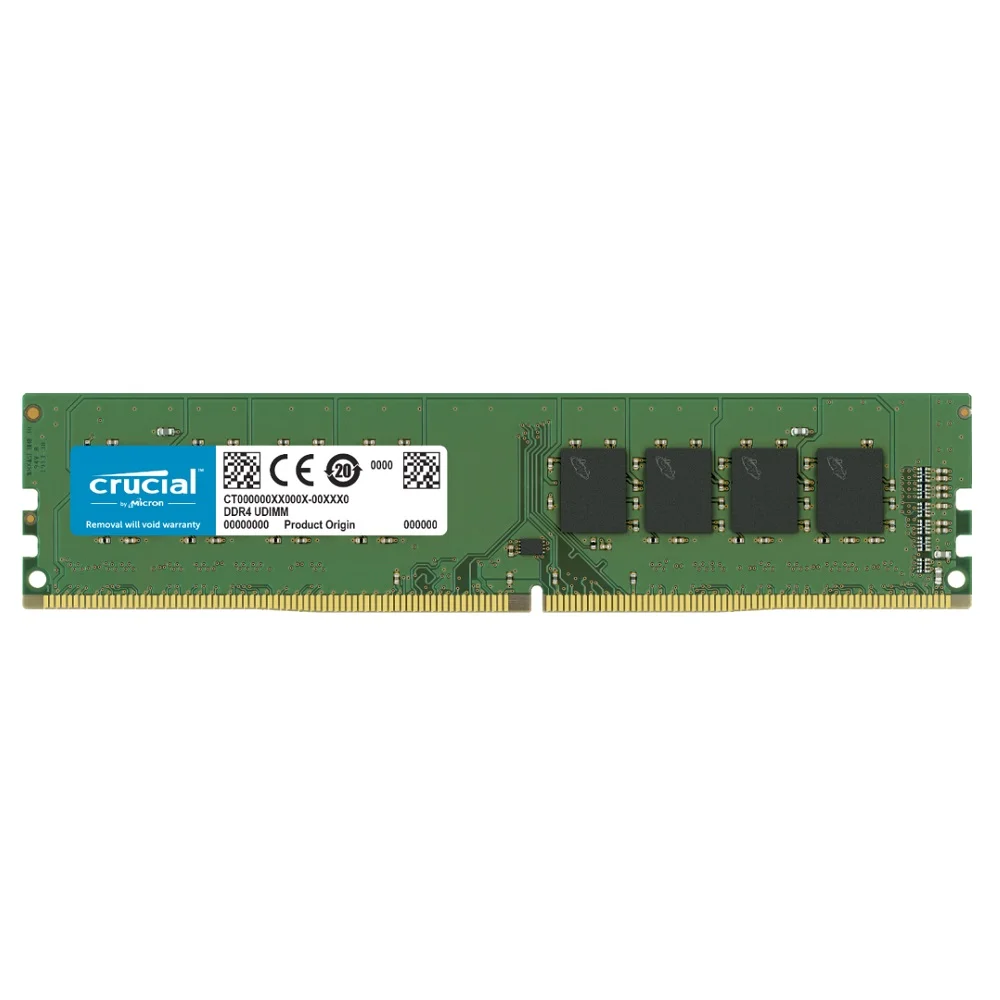 Memória Crucial, 8GB, 3200MHz, DDR4, CL22 - CT8G4DFRA32A Memória Crucial, 8GB, 3200MHz, DDR4, CL22 - CT8G4DFRA32A
