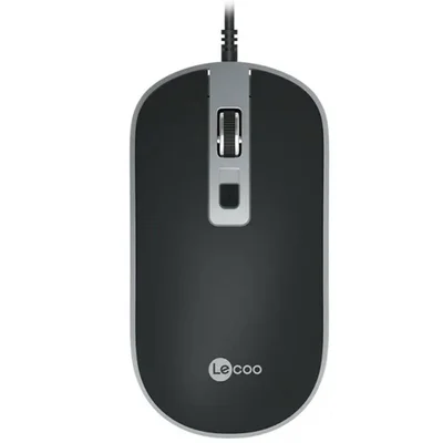 Mouse Com Fio Usb Lenovo Lecoo Ms104.