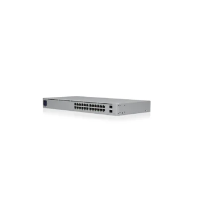 Switch Ubiquiti Gerenciável, 24 Portas Gigabit + 2 Sfp - Usw-24-Poe
