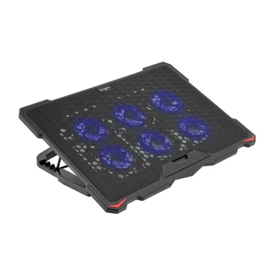 Cooler Para Notebook 6 Fans, Led E USB Hub, Bright - Bc002