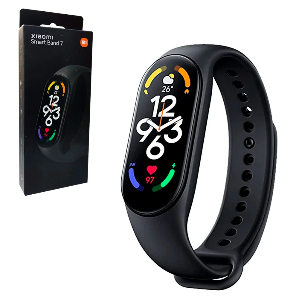 Pulseira Xiaomi Smart Mi Band 7 Preto China Com