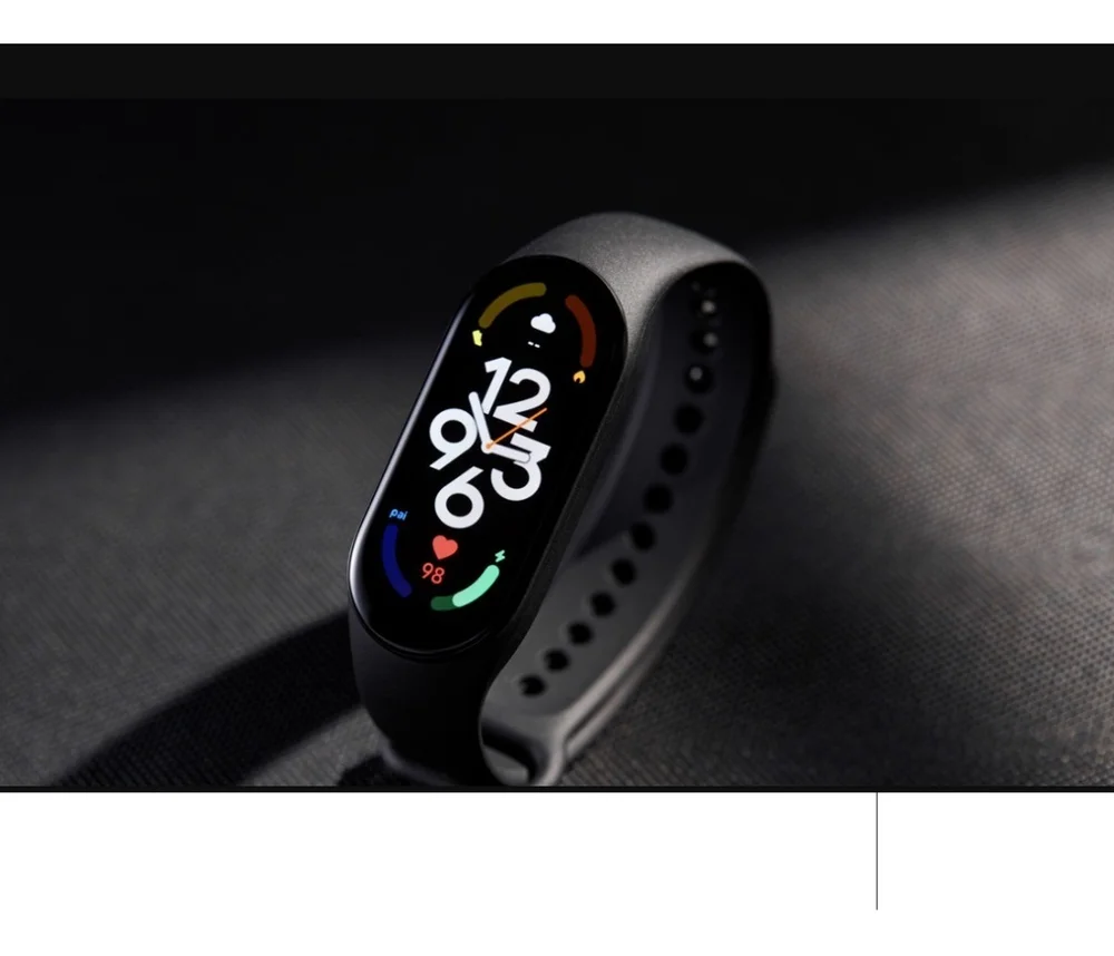 Imagem 2 de 5 do produto Pulseira Xiaomi Smart Mi Band 7 Preto China Com Nfc