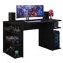 Mesa Madesa 9409, Para Computador Gamer, Preto