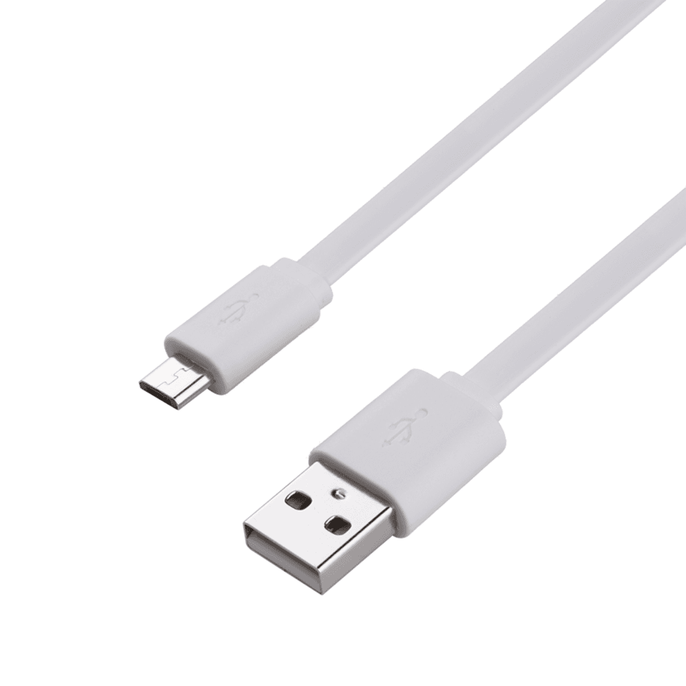 Imagem 2 de 4 do produto Cabo Win Cabos USB Flat 2.0 A Macho X Micro USB De 1.20 Metro