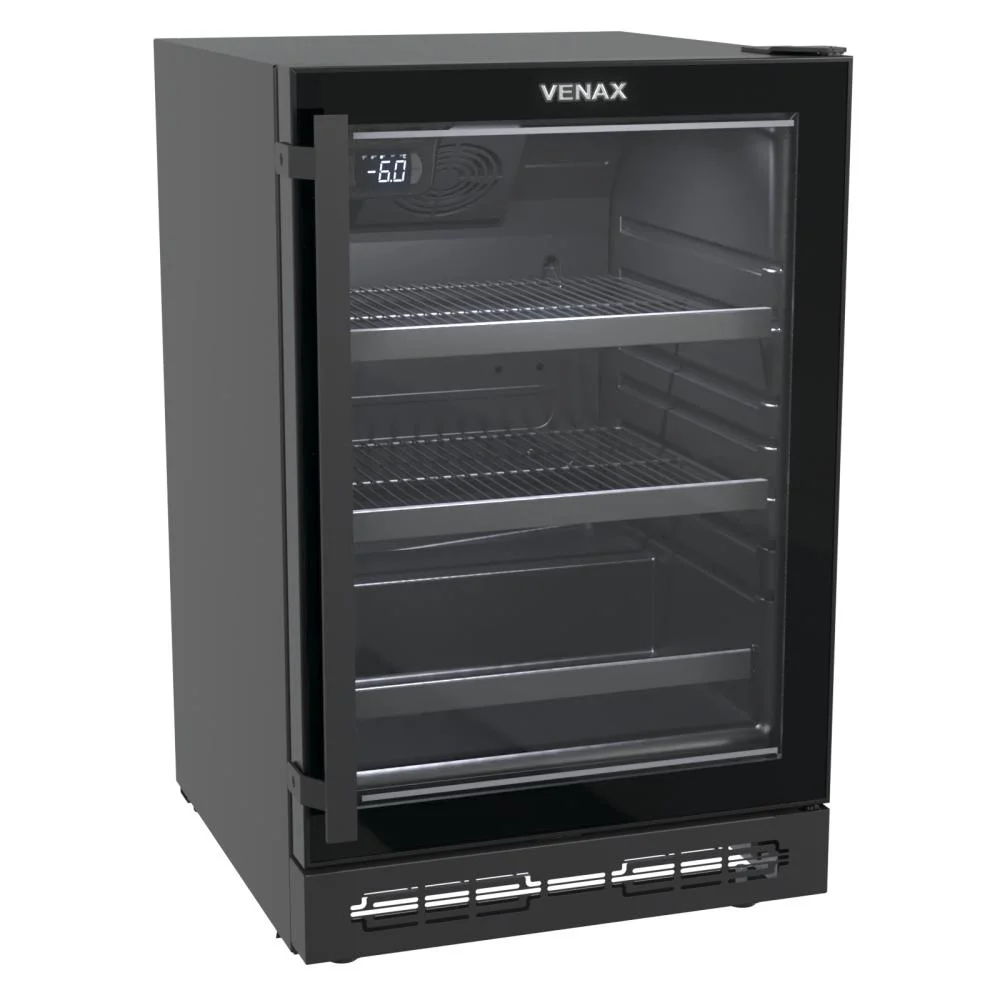 Cervejeira Venax Top Light-in 100, 34 Garrafas, 220V, Preto Fosco