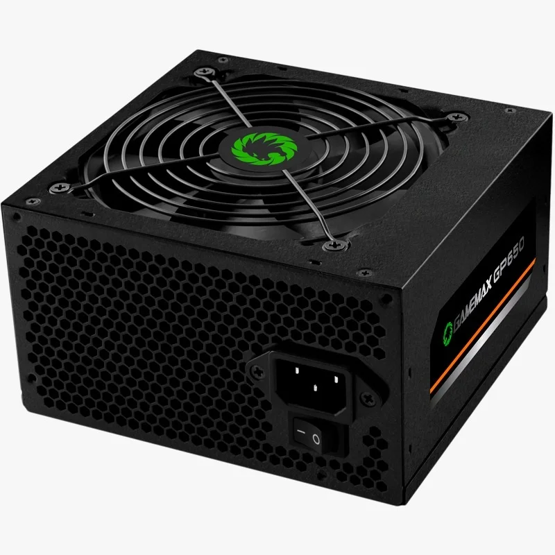 Fonte Gamemax, 650W, C/PFC, Com Cabo - GP650