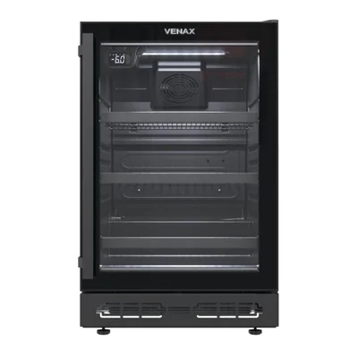 Cervejeira de Embutir Venax Top Light-in 100, 34 Garrafas, 127V, Preto Fosco